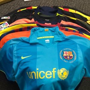 Soccer (futbol) jerseys